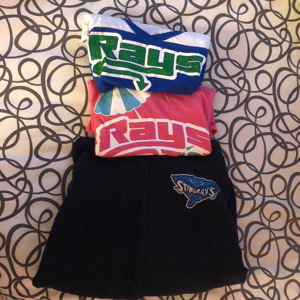 Stingrays cheer apparel bundle